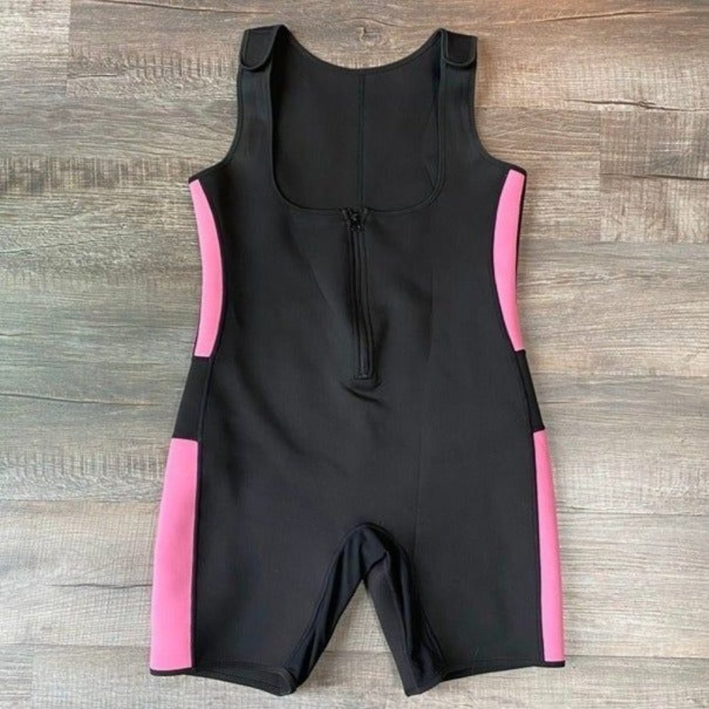 BRABIC Women’s Full Body Sweat Neoprene Suit, Waist Trainer, Weightloss Size XL